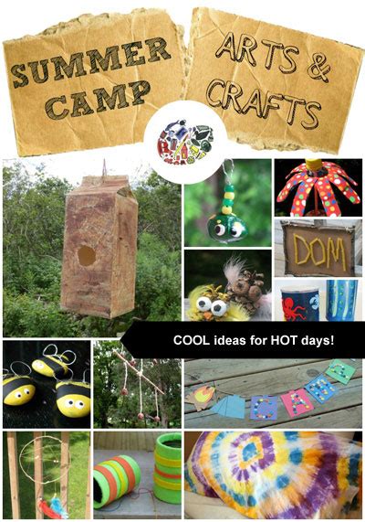 Summer Camp Crafts – KinderArt