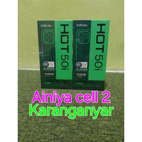 Jual Infinix Hot 50i RAM 6 128 GB Garansi Resmi NO REPACK Shopee Indonesia