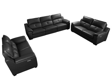 Thompson Leather Sectional By Beverly Hills Mig Furniture