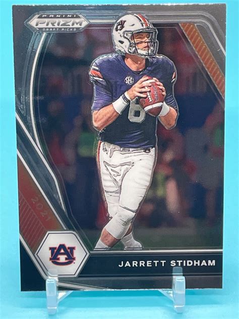 2021 Panini Prizm Draft Jarrett Stidham 31 Auburn Tigers Football