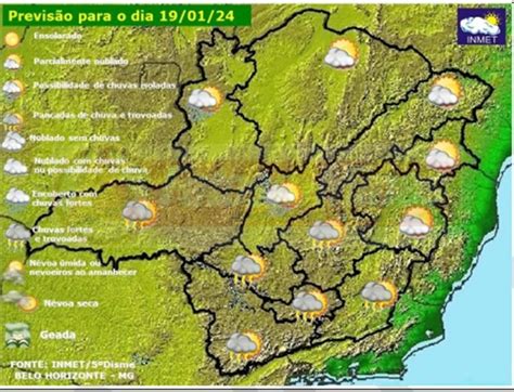 Previs O Do Tempo Confira A Previs O Do Tempo Em Minas Gerais Para