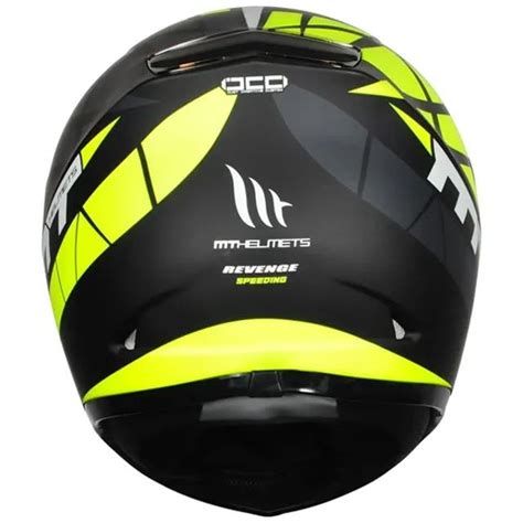 Capacete Mt Revenge Naked Verde Pretofosco Motos Jardim Colorado