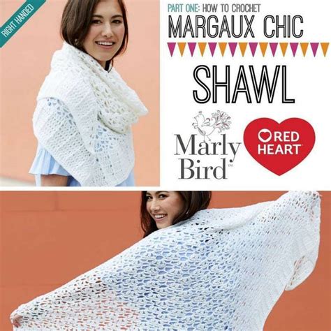 Learn To Crochet The New Free Crochet Shawl Pattern The Margaux Chic