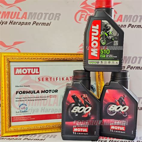 Jual Oli Motul 2T 510 800 All Series Oli Samping Premium Motor 2 TAK