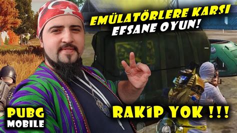 EMÜLATÖRLERE KARŞI EFSANE OYUN PUBG MOBİLE YouTube