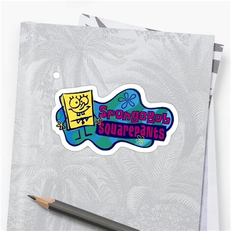 "Spongebob Squarepants" Stickers by rainbowcatnip | Redbubble