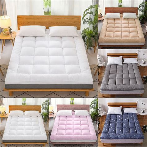 King Mattress Pad, Mattress Topper King Soft Mattress Protector Bedding ...