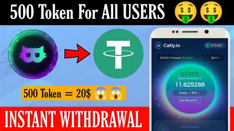 Catly Airdrop Claim Instant Withdrawal Catly Token Sell New Crypto