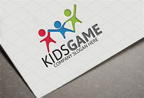 Kids Game Logo | Game logo, Games for kids, Kids logo