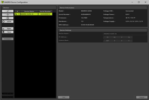 MADRIX Device Configuration