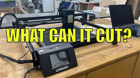 LONGER Ray 5 20 Watt Laser Engraver Engraving Cutting Tests YouTube