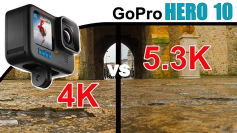 GoPro Hero 10 4K Vs 5 3K Test YouTube