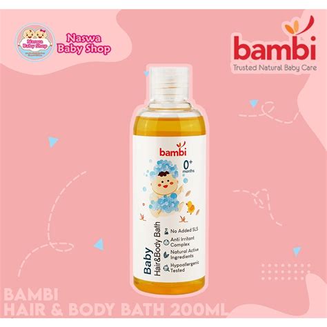 Jual Bambi Hair Body Bath Ml Shopee Indonesia