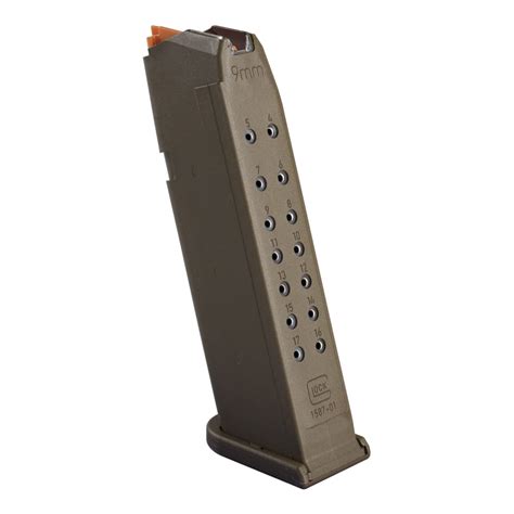 Glock G17 9mm 17rd Magazine Fde Guns N Gear