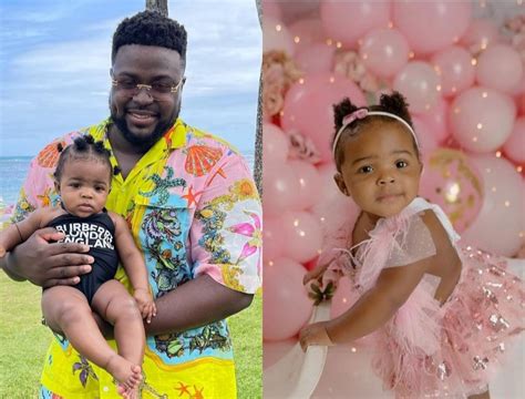 Davidos Elder Brother Adewale Adeleke Celebrates Daughter As She Turns 1