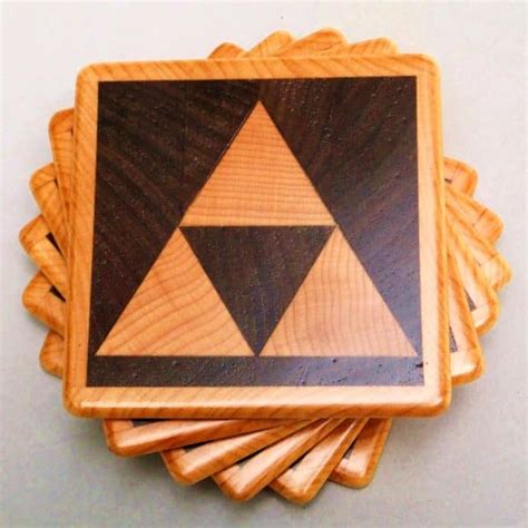 Zelda Triforce Coasters Shut Up And Take My Yen