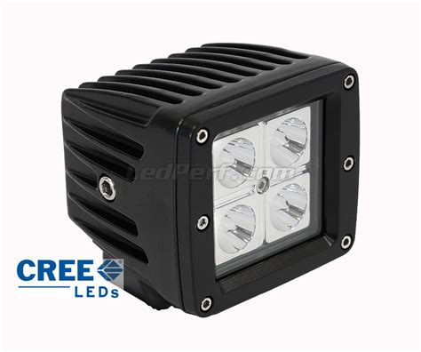 Phare Additionnel LED Compact Rectangulaire 18W Pour 4X4 Quad Et SSV