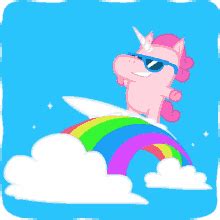 Unicorn Farting Rainbow GIFs | Tenor