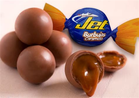 Producto Burbujas Jet Chocolates Jet Ecuador