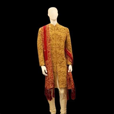 Silk Wedding Mens Stylish Sherwani At Rs 25000 Piece In New Delhi ID