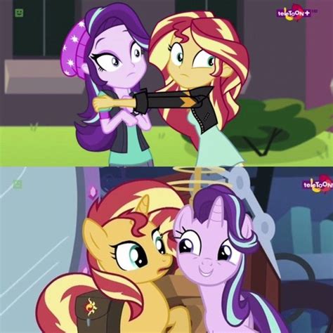 Mlp Ships Starlight Glimmer X Sunset Shimmer Personajes De My