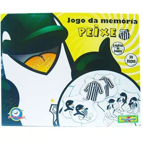 Jogo Da Memória Santos Algazarra MercadoLivre