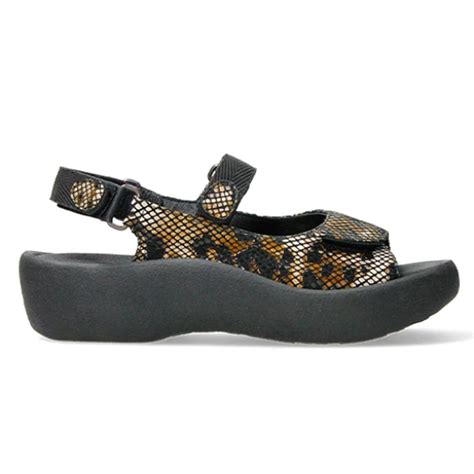 wolky jewel  womens leather memory foam sandal simons shoes