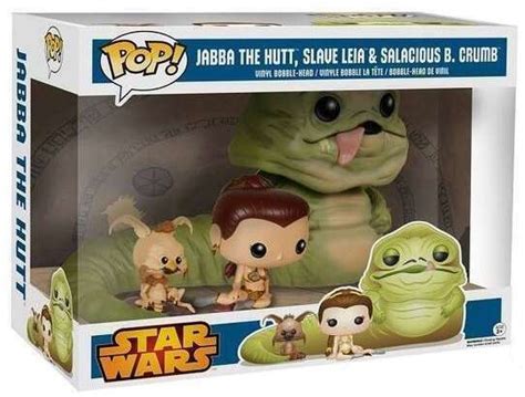 Jabba The Hutt Slave Leia And Salacious B Crumb Vinyl Art Toys