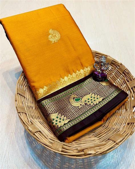 Aab Cotton Paithani Mercerised Exclusive Soft Silk Saree Collection