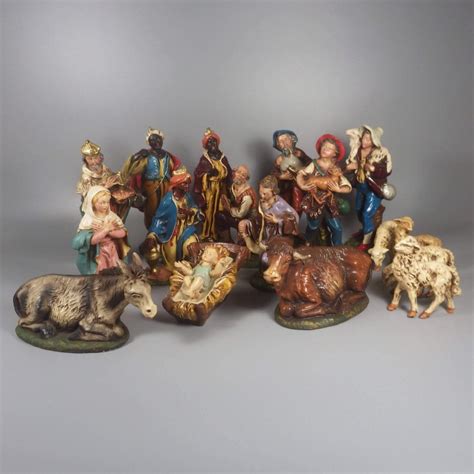 Vintage Nativity Sets