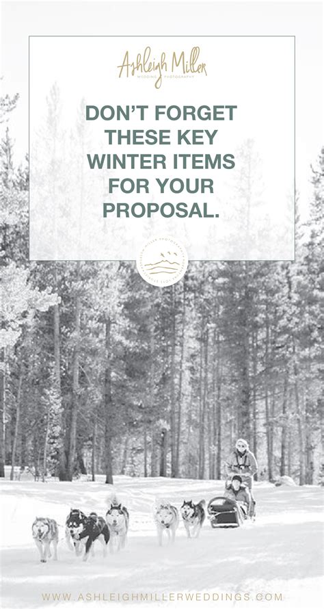 Winter Proposal Ideas — Ashleigh Miller Adventure Wedding and Elopement ...