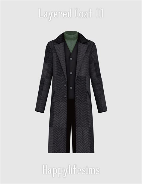 Lonelyboy Ts Layered Coat Modern Fashion Outfit