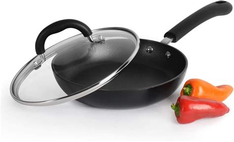 ProCook Gourmet Non Stick Induction Frying Pan With Lid 24cm