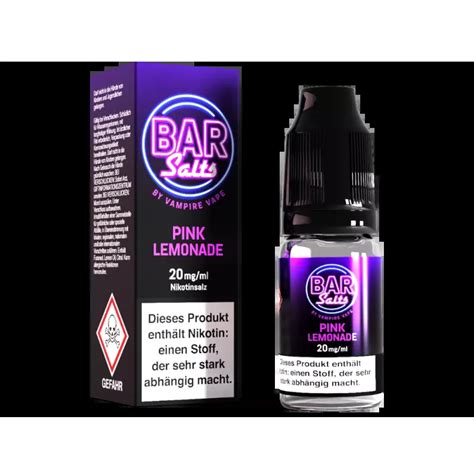 Vampire Vape Vampire Vape Bar Salts Pink Lemonade Nikotinsalz Li