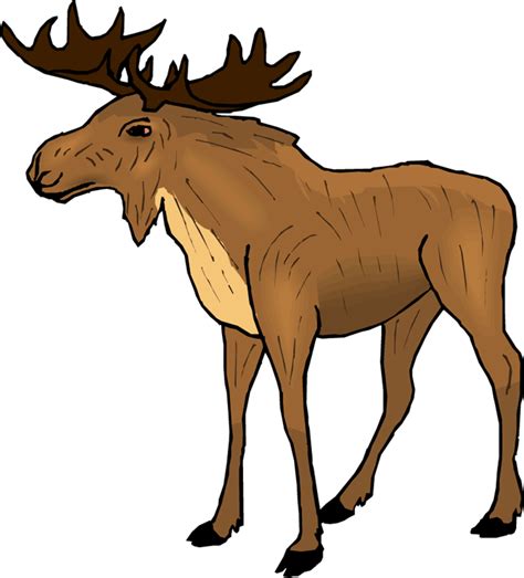 Moose Clipart | Moose clipart, Deer art, Moose crafts