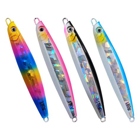 Metal Jig Lures 160g 200g Deep Sea Sinking Slow Falling Lure Peche Jigs