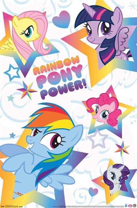 Amazon.com: Trends International Hasbro My Little Pony - Group Wall