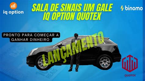 SALA DE SINAIS UM GALE IQ OPTION QUOTEX YouTube