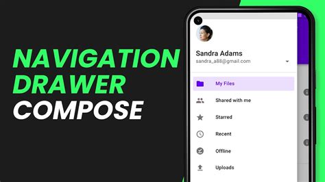 Navigation Drawer En Jetpack Compose Youtube