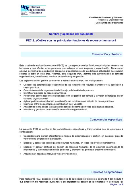 Solución PEC2 2022 2 Propuesta de solución realizada por el profesor