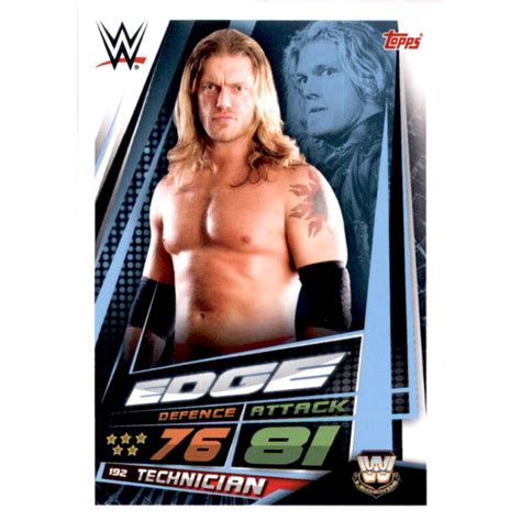 Karte 192 Edge Ww Legends Wwe Slam Attax Universe 299