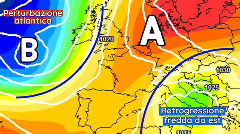 Meteo Medio Termine Peggioramento Prima E Retrogressione Da Est Poi