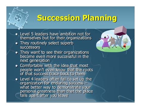 Level 5 Leadership Jim Collins Successionsplanning Successful Successions