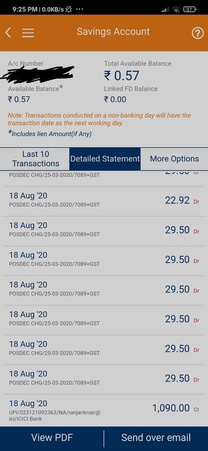 [resolved] Icici Bank — Posdec Charges In My Account