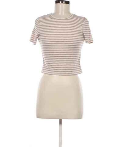 Nude καλοκαιρινά ριγέ κοντά γυναικεία μπλουζάκια και τοπ από το Remixshop GLAMI gr