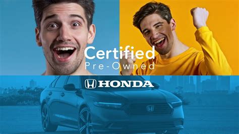 Count On Confidence With Certified Pre Owned Hondas Available At Your Local Honda Dealer Youtube