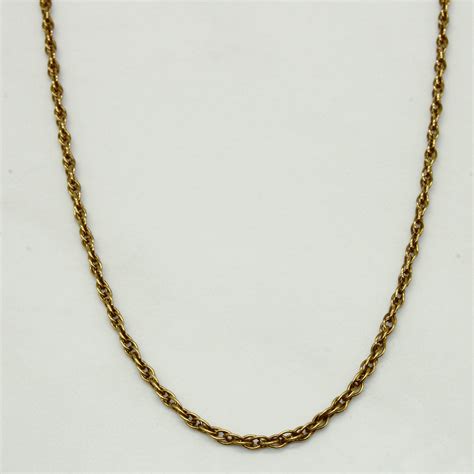 10k Yellow Gold Necklace | 20" | – 100 Ways