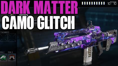 BEST WORKING DARK MATTER CAMO GLITCH IN BLACK OPS 3 GET DARK MATTER