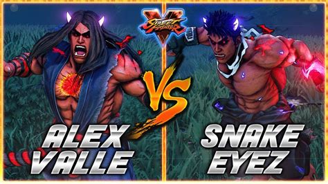 Sfv Ae Alex Valle Kage Vs Snake Eyez Kage Ranked Match Sf