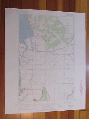 La Conner Washington 1969 Original Vintage USGS Topo Map EBay